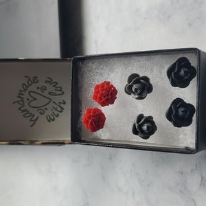 Flower Pierced Earring Bundle